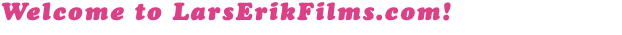 Welcome to LarsErikFilms.com!